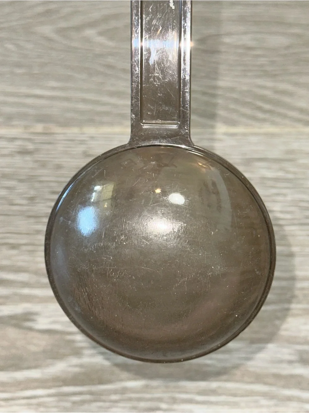 Dansk Designs Gunnar Cyren Smoke Brown Acrylic Serving Spoon Vintage 70s MCM